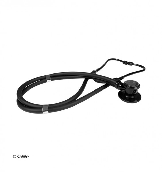 KaWe Doppelkopf-Stethoskop Rapport Black-Line