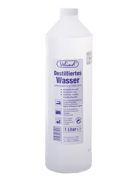 Destilliertes Wasser, 1 Liter 63-502