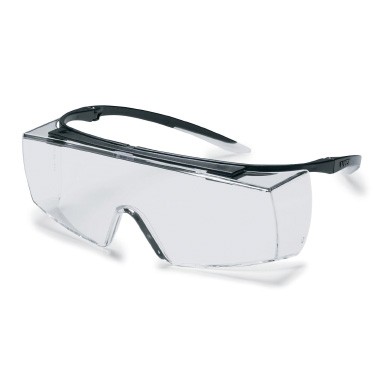 Überbrille uvex super f OTG, schwarz/weiß,