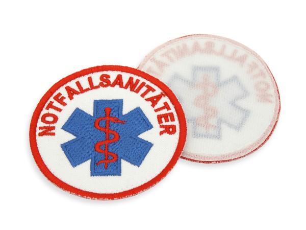 Emblem mit Klett Notfallsanitäter 90-704K