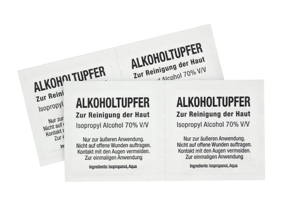 Alkoholtupfer Standard 60-12