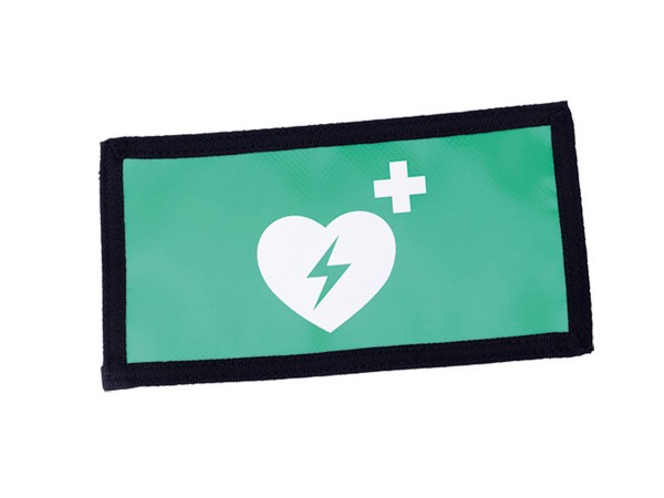 Wechselschild "Defibrillation/AED"